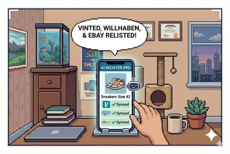 AI RETAIL RELISTER INDEXER INDEX PRO APP VINTED WILLHABEN PLUGIN APPS